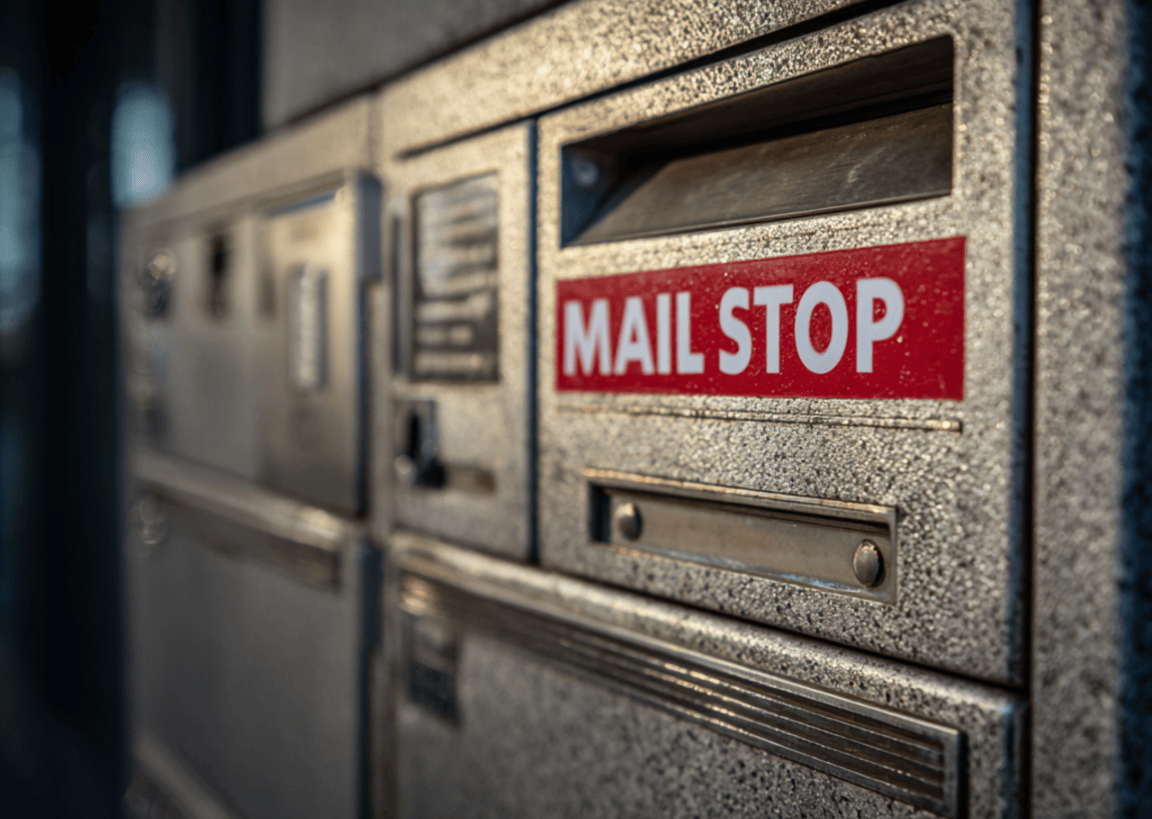 What is a Mail Stop?